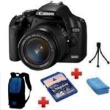 Canon EOS 500D + EF-S 18-55mm + batoh Lowepro zadarmo + karta 4 GB zadarmo (15.1 me