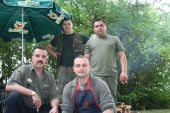 družstvo v súťaži vo varení gulášu - Deň s LovuZdar.sk 2012