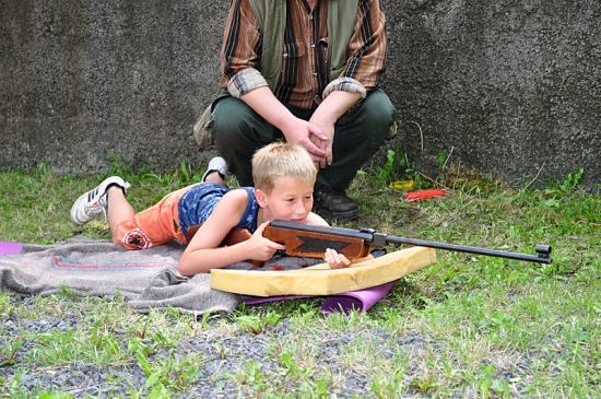 streľba zo vzduchovky
