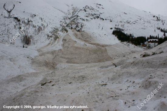 Storočná lavína v Žiarskej doline