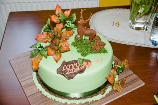 Torta na tridsiatku od manželky
