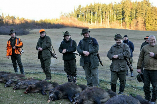 Vydarená spoločná poľovačka 