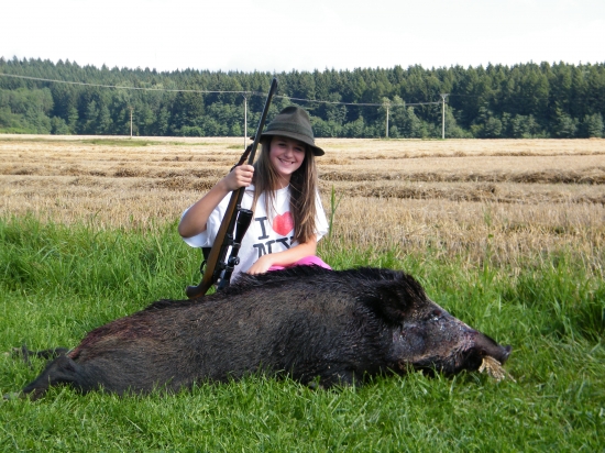 mladá poľovníčka :-))