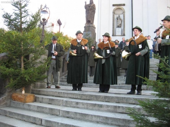 savtohubertská pout na sv. Hostýně..-..trubači..