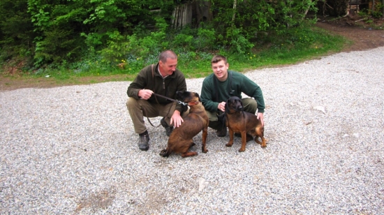 ja ,Peťo a Britine šteniatko