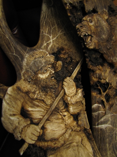 ,v dančích lopatách,