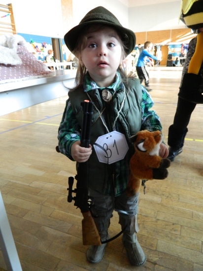 Poľovníčka súťažila