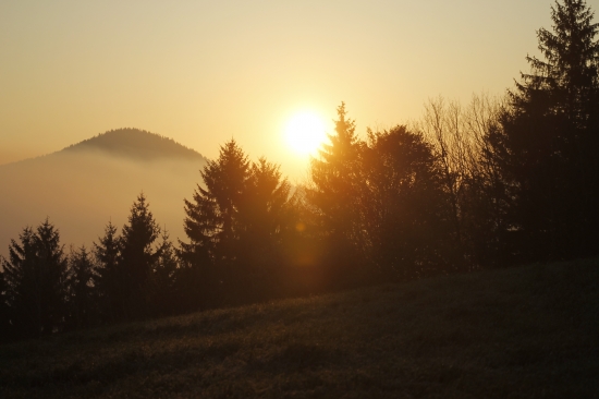 Mrazivý východ....