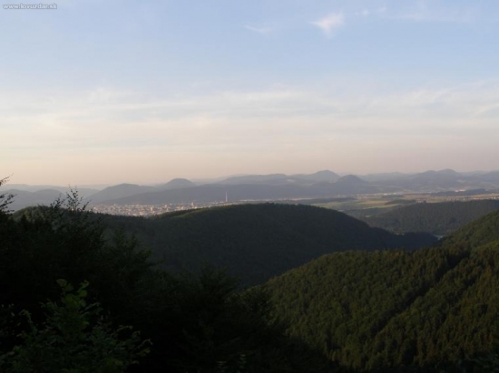 Pohľad na Žilinu z hôr