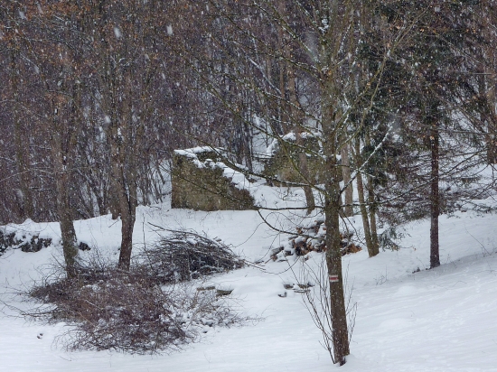 ...poľovnícka chata pri Zlatej studni :))