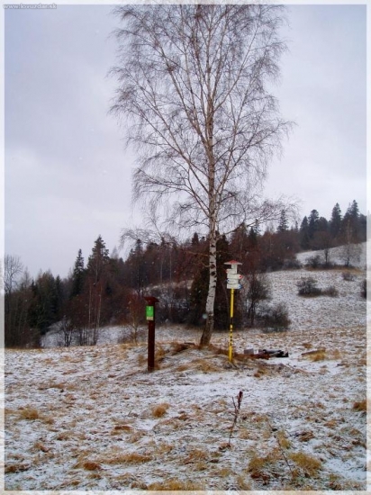 ...turistické značenie na Kútoch
