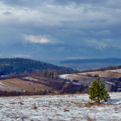 ...pohľad z Brezovej /Levoča/ na Tatry :)