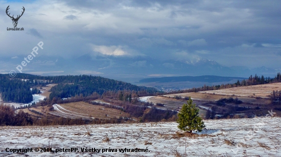 ...pohľad z Brezovej /Levoča/ na Tatry :)