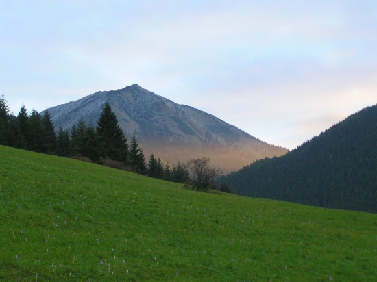 ráno pod salatínom