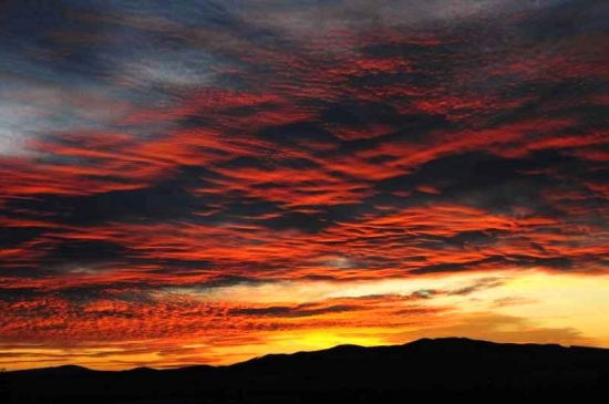 rozprávkový západ slnka....