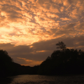 pri západe slnka.......