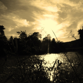 večerný západ....