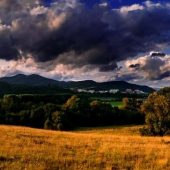 krásny letný podvečer..