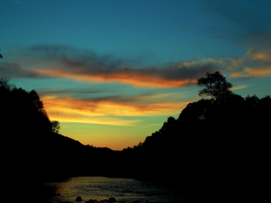 večerný západ.....