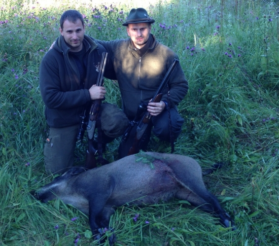 Po dlhom čase svätý Hubert požehnal