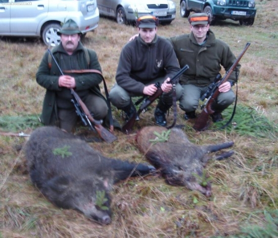 Spoločná poľovačka v Hybiach