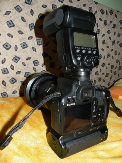 Nová součást mé výbavy-pohled ze zadní strany.