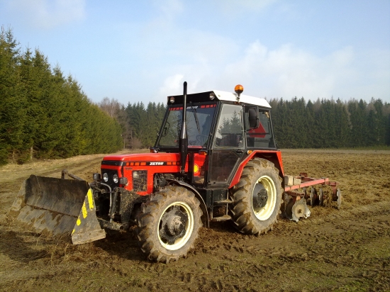 Při obdělávání mysliveckých políček