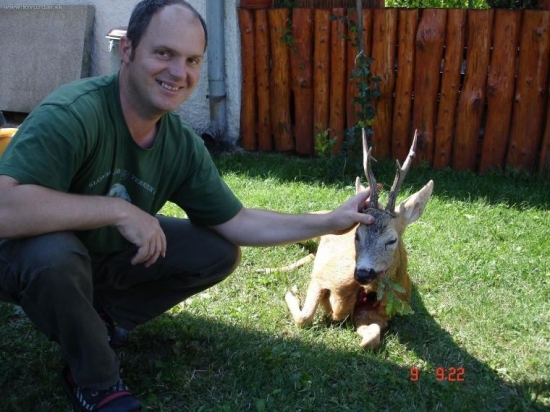 Kamarátov srnec s prestreleným uchom