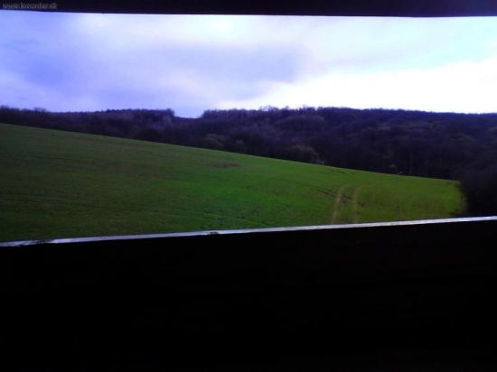 Výhľad z posedu /starkého/