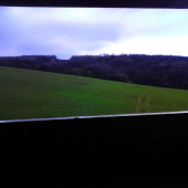 Výhľad z posedu /starkého/