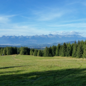 Pohlad z Čertovej na Vysoke Tatry