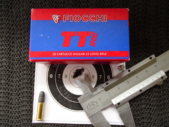 Test Fiocchi TT Sport 22 LR