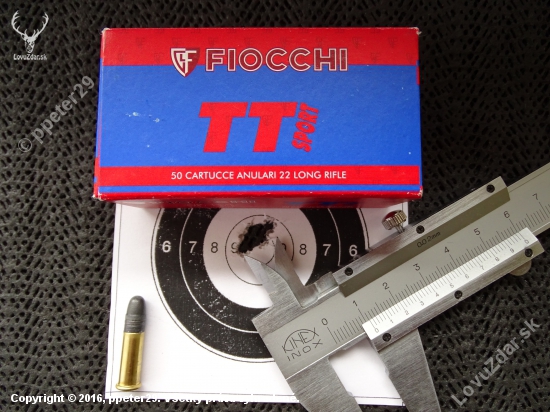 Test Fiocchi TT Sport 22 LR