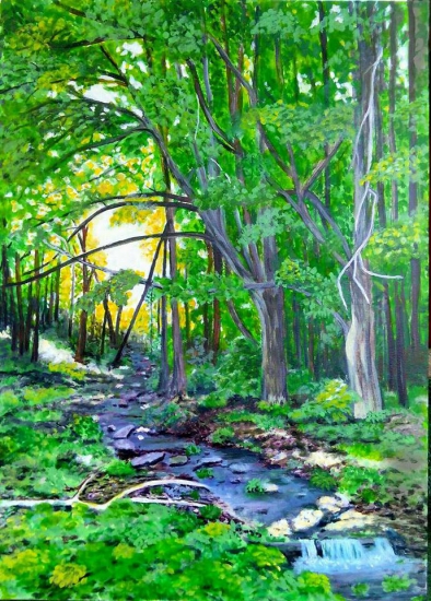 na posliedke akryl 50x70