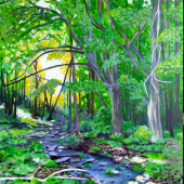 na posliedke akryl 50x70