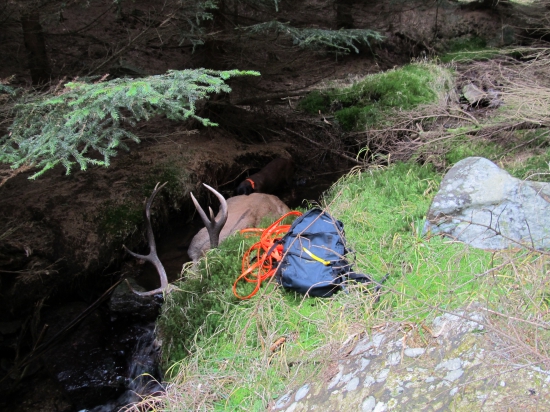Těsně po dostřelení
