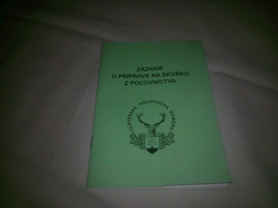 moj prvy polovnicky preukaz