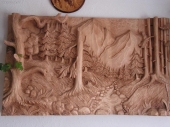 kriváň (drevorezba100x60cm)