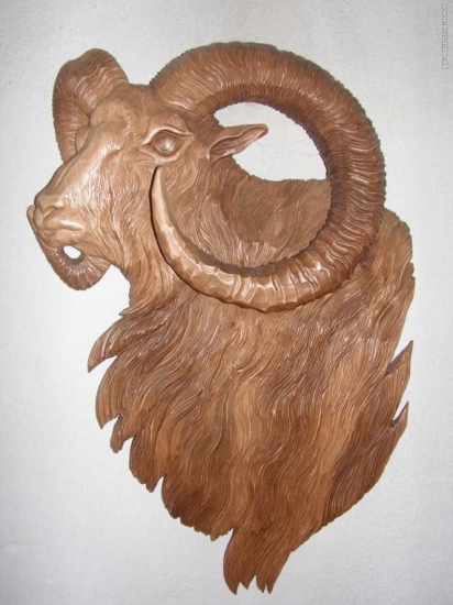 muflon (drevorezba 70x40cm)