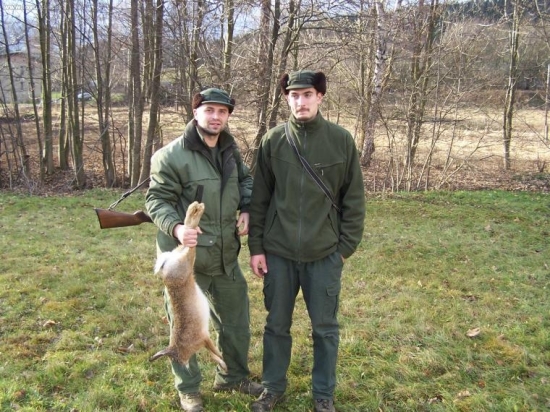 Já,Roman a můj 1. zajíc