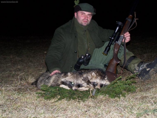 S kamarádem jsme ulovili dva psíky mývalovité