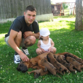 Cinda a jej prvy vrh Brockeje dolina 2009