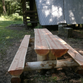 Nové sedenie na poľovníckej chate dokončené