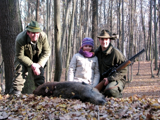 když dcerka tatovi štěstí přinese...
