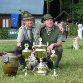 šťastný majitel a hrdý chovatel s Vítězem Memoriálu Mileny Štěrbové 2010