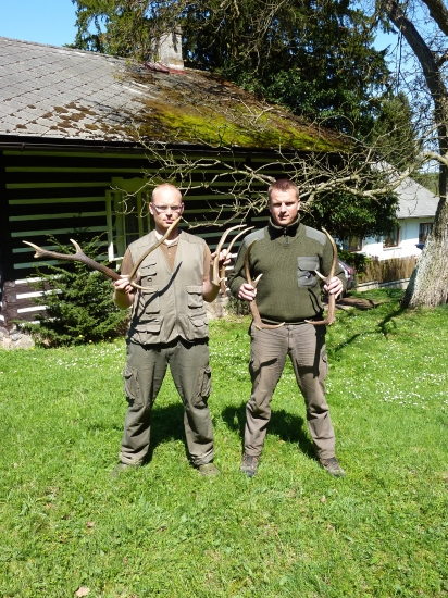 Vydařený víkend při hledání shozů na Křivoklátsku
