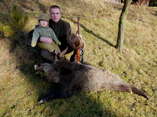 můj lončák ulovený v den svátku Diany