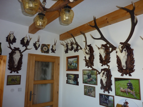 za těmito dveřmi velmi často spokojeně vzpomínám na přenádherné lovecké záž