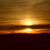 Dnešný západ slnka