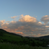 Jeden pekný podvečer nad našou dedinkou
